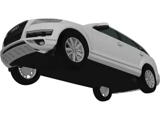 Audi Q7 (2010) 3D Model