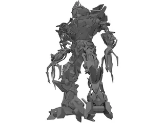 Transformers Movie Megatron 3D Model