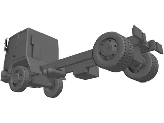 MAN Truck LEM220 3D Model