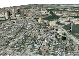 Tampa City 3D Model