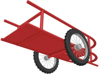 Bike Trailer 3D Model