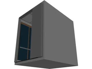 Elevator Cab 3D Model