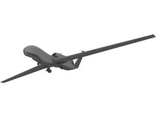 Northrop Grumman RQ-4 Global Hawk 3D Model