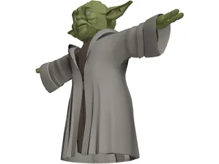 Star Wars Yoda 3D Model