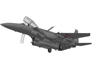 F-15 Hornet 3D Model