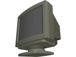 Computer Monitor 3D Model