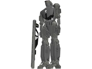 Droid 3D Model