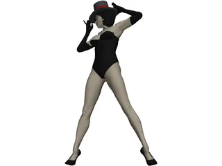 Woman Domenika 3D Model