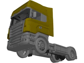 Scania 580 (2005) 3D Model