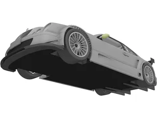 Mercedes-Benz CLK GTR 3D Model