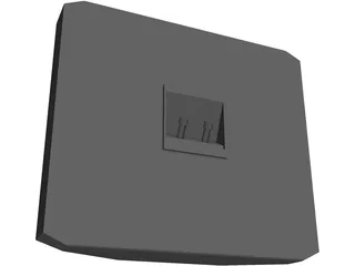 Rear Speaker Focal 800S 3D Model