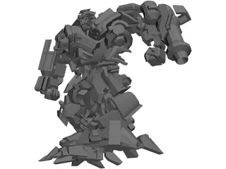 Transformers Movie IronHide 3D Model