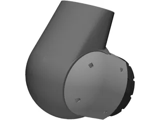 Wescam 16 Inch Camera Pod 3D Model