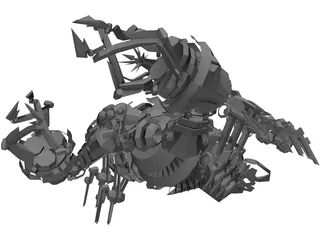 Transformers Movie Scorponok 3D Model