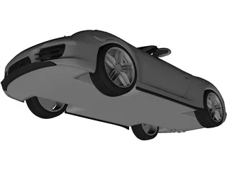 Porsche 911 Carrera 4S Cabrio (2013) 3D Model