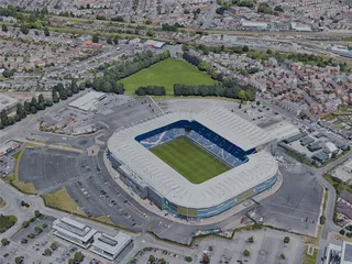 Cardiff City, UK (2022) 3D Model