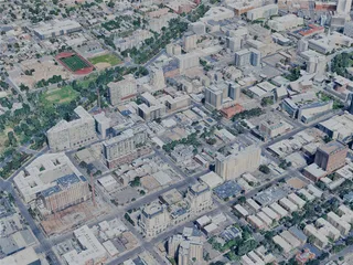 Denver City, CO, USA (2024) 3D Model