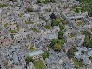 Oxford City, UK (2023) 3D Model