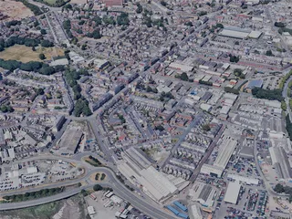 Newport City, UK (2023) 3D Model