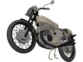 Moto Guzzi 3D Model