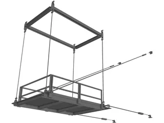 Hoisting Platform 3D Model