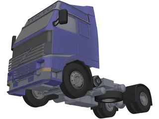 Volvo Truck 3D Model
