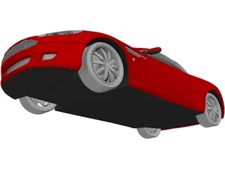 Aston Martin Vanquish Cabrio 3D Model