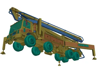 Schwing Truck 3D Model