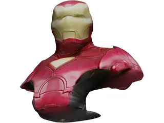Ironman Bust 3D Model