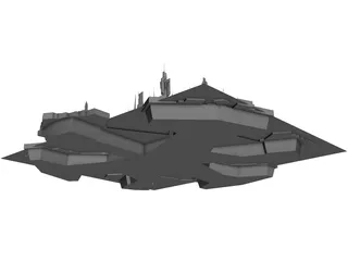 Stargate Atlantis City 3D Model