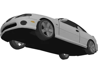 Pontiac GTO 3D Model