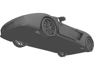 Lamborghini Gallardo Spyder 3D Model