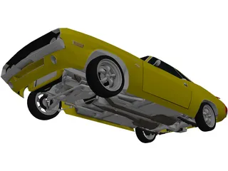 Dodge Challenger (1970) 3D Model