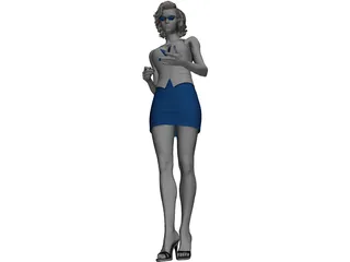 Woman 3D Model