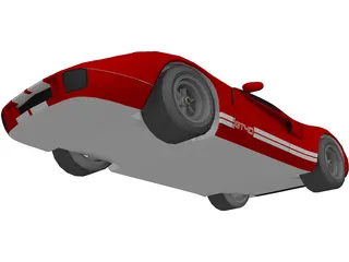 Ford GT40 3D Model