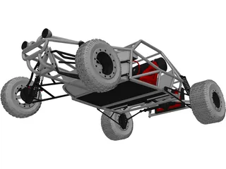 Dune Buggy 3D Model