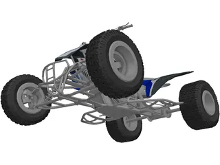 Yamaha YFZ-450 3D Model