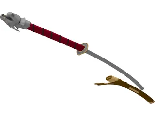 Elvin Sword 3D Model
