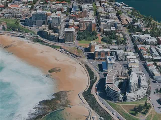 Newcastle City, Australia (2024) 3D Model