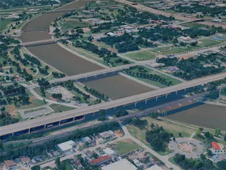 Oklahoma City, OK, USA (2024) 3D Model