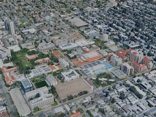 San Jose City, CA, USA (2024) 3D Model