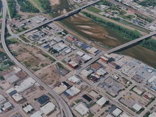 Topeka City, KS, USA (2024) 3D Model