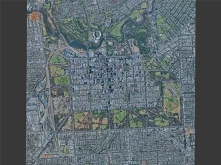 Adelaide City, Australia (2024) 3D Model