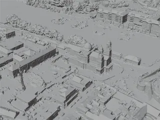 Athlone City, Ireland (2023) 3D Model