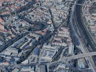 Augsburg City, Germany (2025) 3D Model