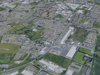 Dundalk City, Ireland (2023) 3D Model
