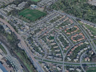 Dundee City, UK (2025) 3D Model