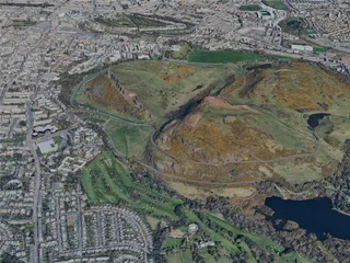 Edinburgh City, UK (2025) 3D Model