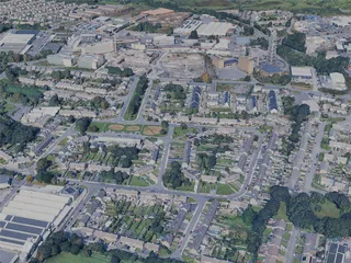 Galway City, Ireland (2024) 3D Model