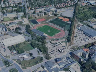 Grudziadz City, Poland (2024) 3D Model